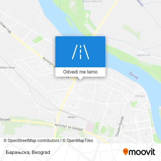 Барањска mapa