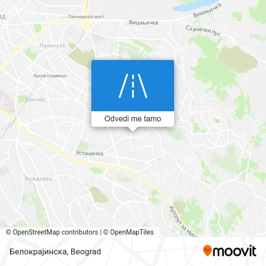 Белокрајинска mapa