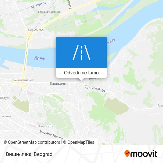 Вишњичка mapa