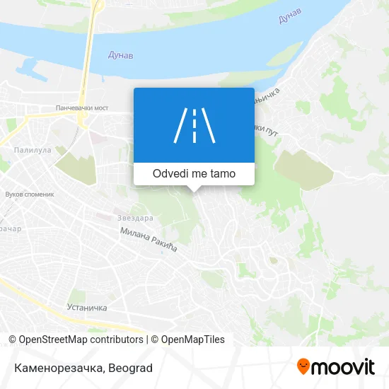 Каменорезачка mapa