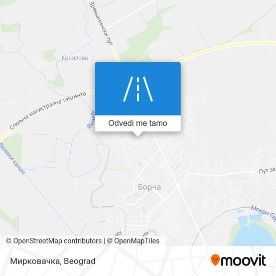 Мирковачка mapa