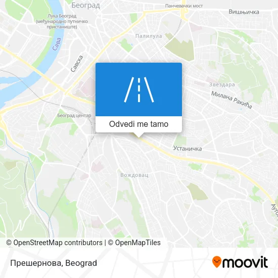 Прешернова mapa