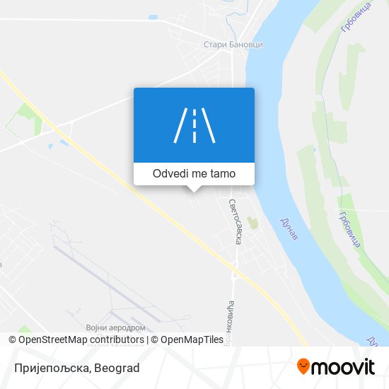 Пријепољска mapa