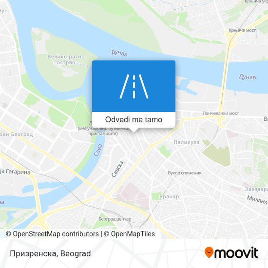 Призренска mapa