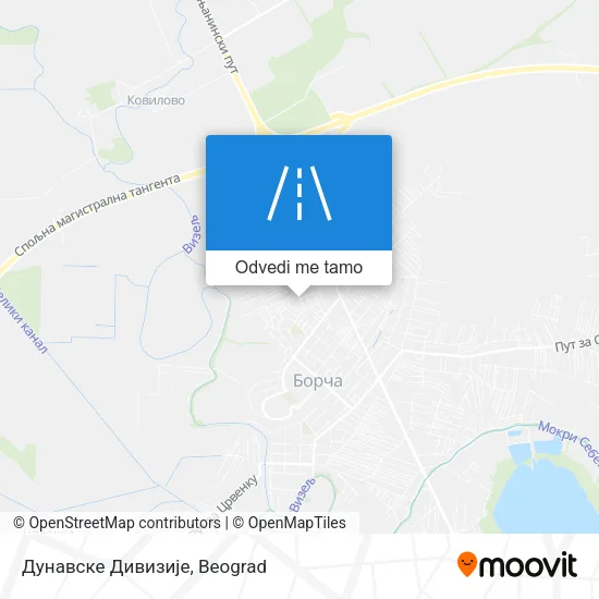 Дунавске Дивизије mapa