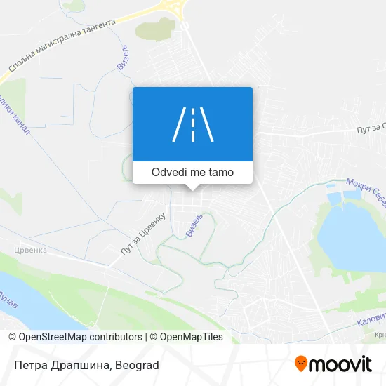 Петра Драпшина mapa