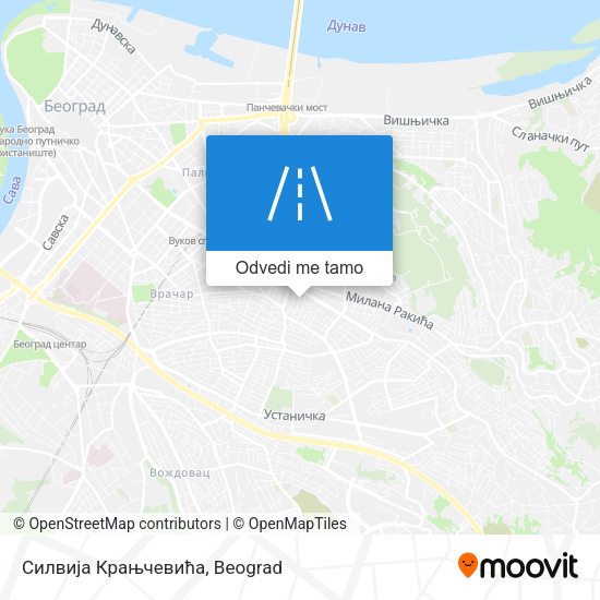 Силвија Крањчевића mapa