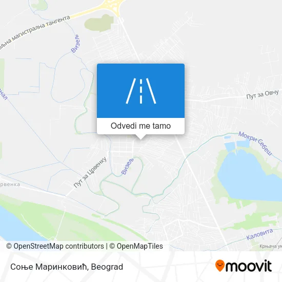 Соње Маринковић mapa