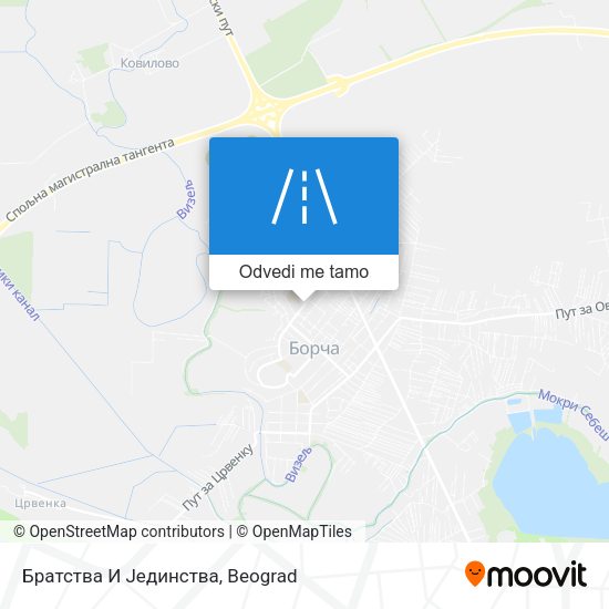 Братства И Јединства mapa
