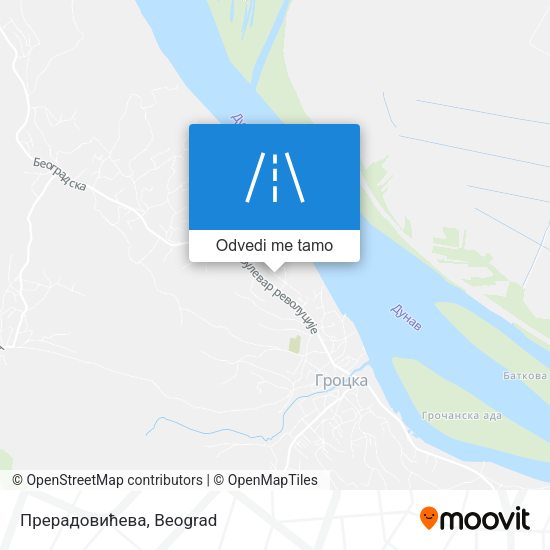 Прерадовићева mapa