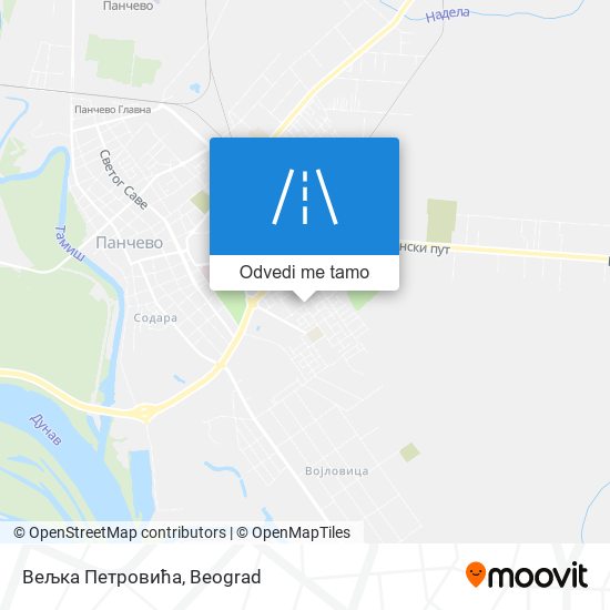 Вељка Петровића mapa