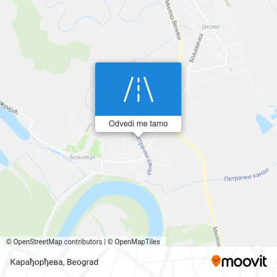 Карађорђева mapa