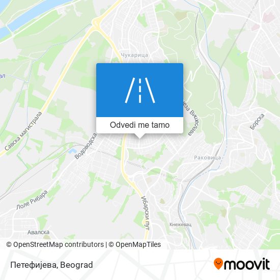 Петефијева mapa