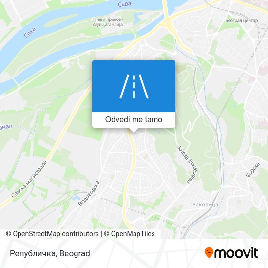 Републичка mapa