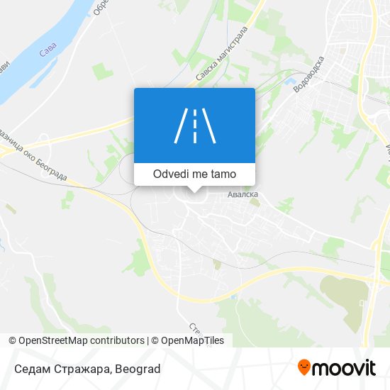 Седам Стражара mapa