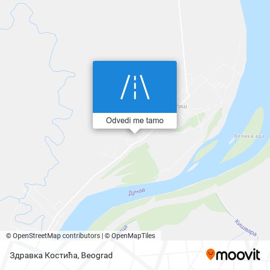 Здравка Костића mapa