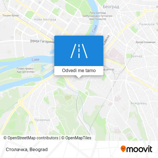 Столачка mapa