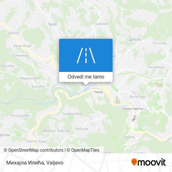 Михајла Илића mapa