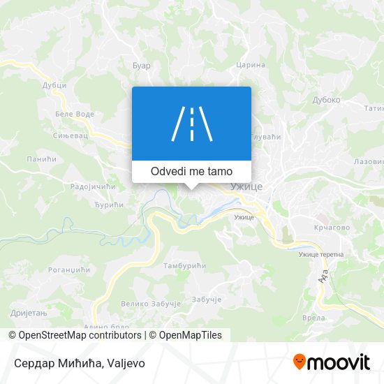 Сердар Мићића mapa