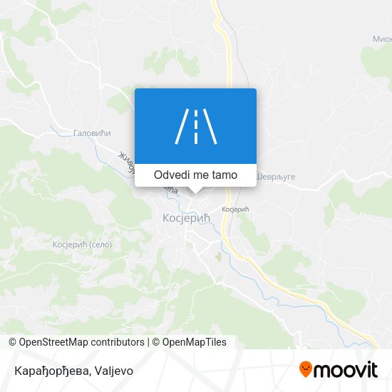 Карађорђева mapa