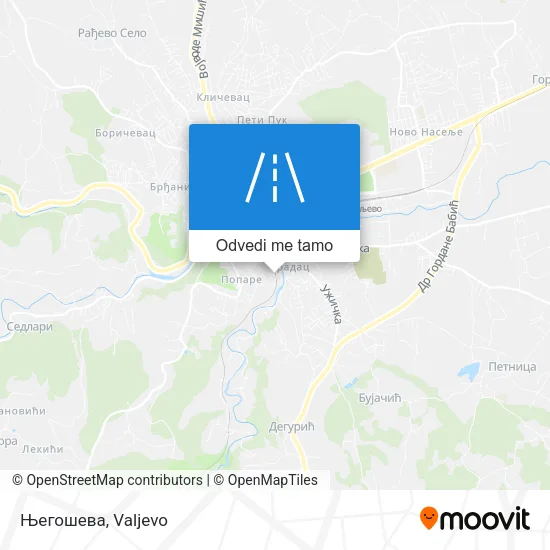 Његошева mapa