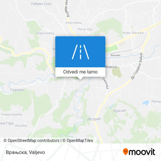 Врањска mapa