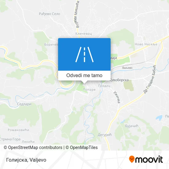 Голијска mapa