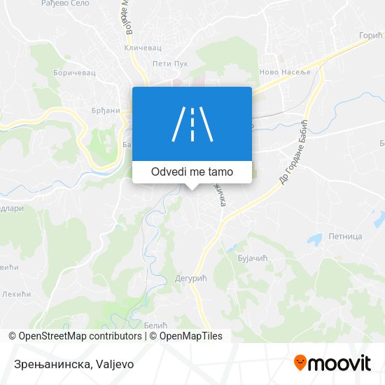Зрењанинска mapa