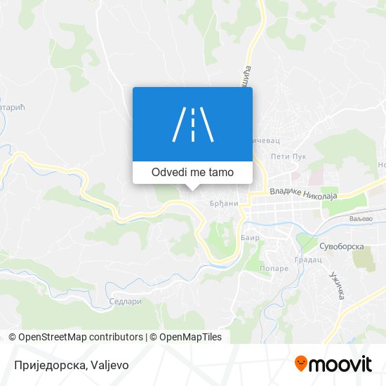 Приједорска mapa