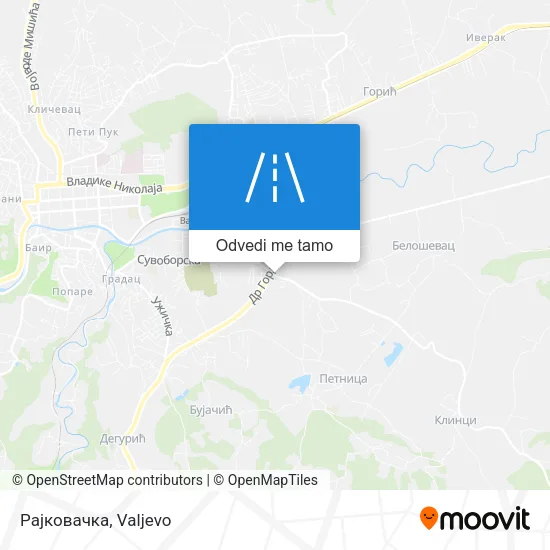 Рајковачка mapa