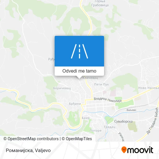 Романијска mapa