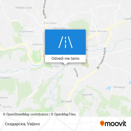 Скадарска mapa