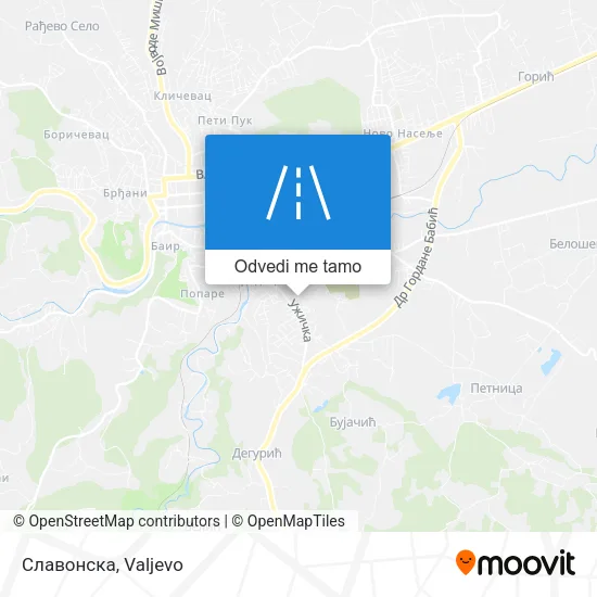 Славонска mapa