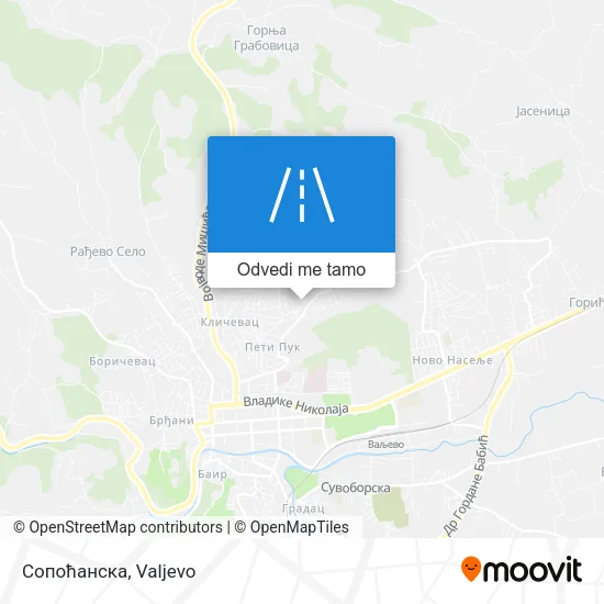 Сопоћанска mapa
