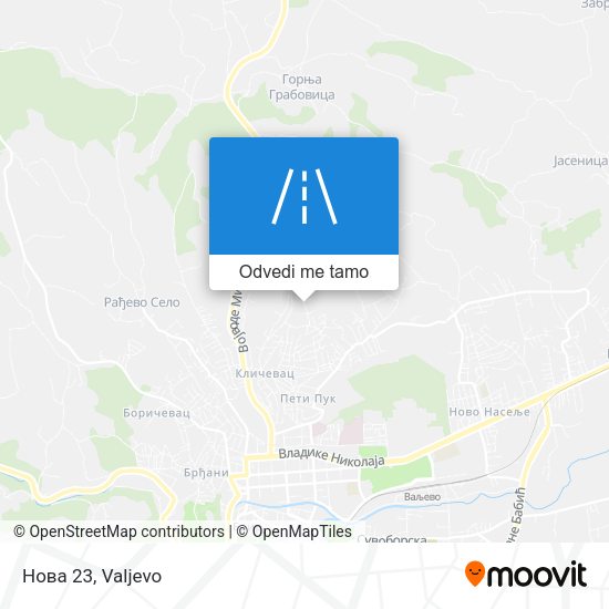 Нова 23 mapa