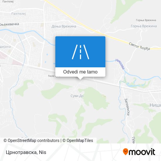 Црнотравска mapa