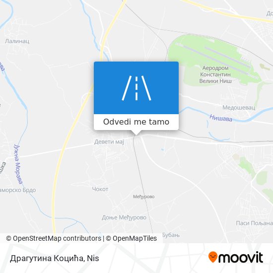 Драгутина Коцића mapa