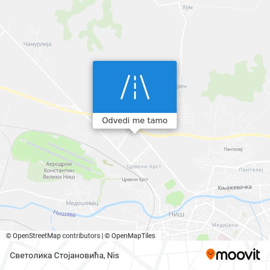 Светолика Стојановића mapa