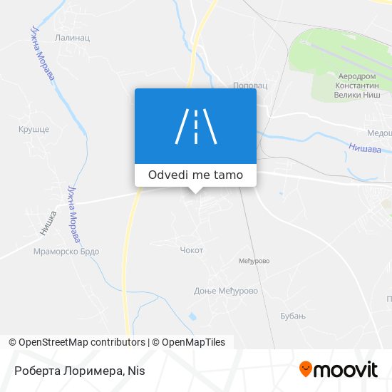 Роберта Лоримера mapa