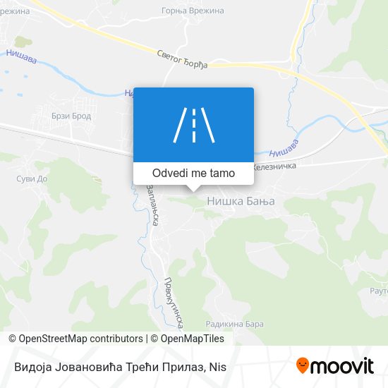 Видоја Јовановића Трећи Прилаз mapa