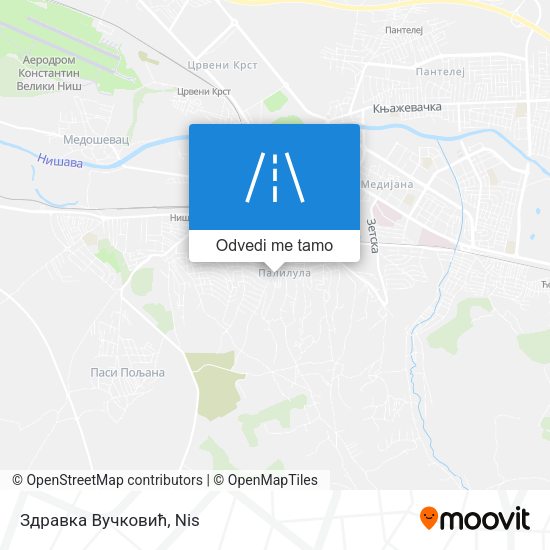 Здравка Вучковић mapa