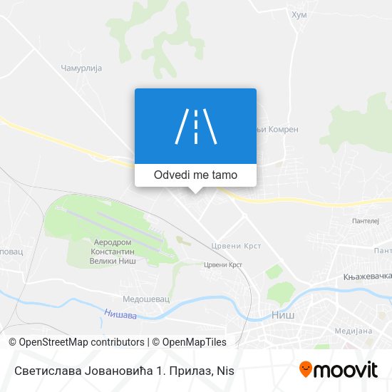 Светислава Јовановића 1. Прилаз mapa