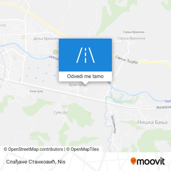 Слађане Станковић mapa