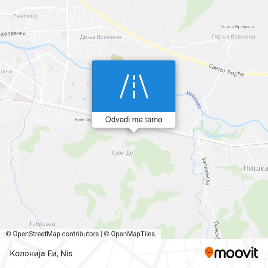 Колонија Еи mapa