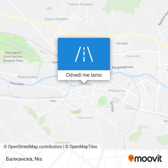 Балканска mapa