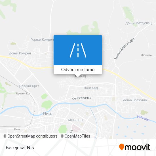 Бегејска mapa