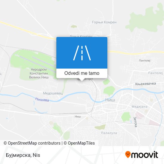 Бујмирска mapa