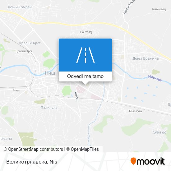 Великотрнавска mapa