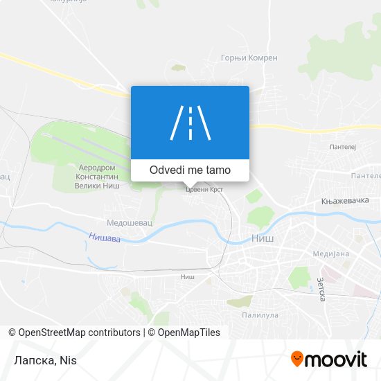Лапска mapa