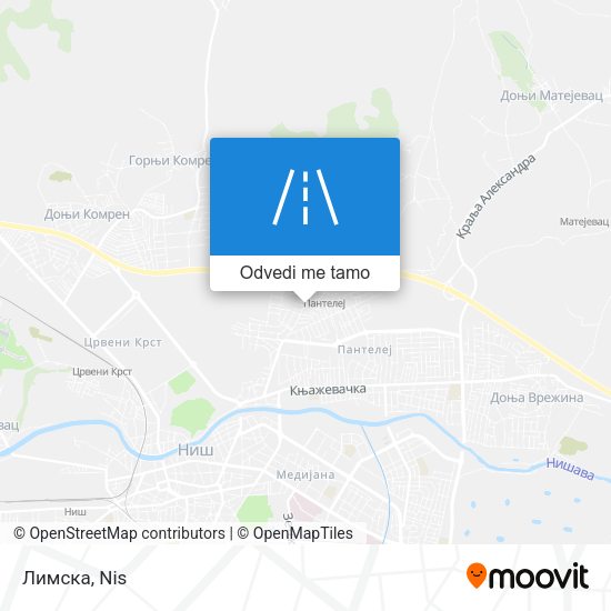 Лимска mapa